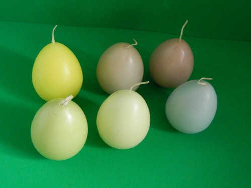Lot wax easter - 6, egg